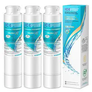 Alkaline RWF5800A-AL Refrigerator Water Filter Replacement for Frigidaire EPTWFU01, EWF02, Pure Source Ultra II, PureSource Ultra 2, GP006, BO022, MR022, SCWFTCTO, 4562222, Enhances PH, 3Pack Alkaline RWF5800A-AL Refrigerator Water Filter Replacement for Frigidaire EPTWFU01, EWF02, Pure Source Ultra II, PureSource Ultra 2, GP006, BO022, MR022, SCWFTCTO, 4562222, Enhances PH, 3Pack