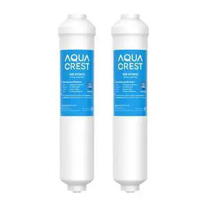 FF35C5J Inline Water Filter Replacement, NSF/ANSI 42 Certified | 1/4 Quick-Connect Replacement for Refrigerator, Post-Carbon Filter for Reverse Osmosis Systems, 6-12 Months (NO Fittings) FF35C5J Inline Water Filter Replacement, NSF/ANSI 42 Certified | 1/4 Quick-Connect Replacement for Refrigerator, Post-Carbon Filter for Reverse Osmosis Systems, 6-12 Months (NO Fittings)