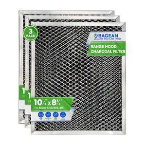 Stove Vent Filter 10.5"x8.8" 97007696 Fits Nutone Broan Range Hood Filter | Replacement 41F Ductless Hood Vent Filter Oven Exhaust Fan Grease & Carbon Aluminum Mesh Screen Filters Kitchen Air (3-Pack) Stove Vent Filter 10.5"x8.8" 97007696 Fits Nutone Broan Range Hood Filter | Replacement 41F Ductless Hood Vent Filter Oven Exhaust Fan Grease & Carbon Aluminum Mesh Screen Filters Kitchen Air (3-Pack)