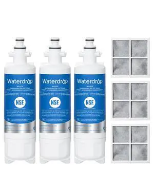 ADQ36006101 Water Filter, Replacement for LG® LT700P®, 3 Combo | Replacement for Kenmore® 9690, 469690, ADQ36006102, LFXS30766S, RFC1200A, FML-3 and LT120F® Air Filter ADQ36006101 Water Filter, Replacement for LG® LT700P®, 3 Combo | Replacement for Kenmore® 9690, 469690, ADQ36006102, LFXS30766S, RFC1200A, FML-3 and LT120F® Air Filter