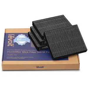 4-Pack Replacement Filters for Superior 6000S Smart Evaporative Humidifier, Captures Large Particles & Minerals, Extends Filter Life up to 6 Months, Gray 4-Pack Replacement Filters for Superior 6000S Smart Evaporative Humidifier, Captures Large Particles & Minerals, Extends Filter Life up to 6 Months, Gray