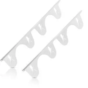 Stainless Steel Stove Counter Gap Cover (2 Pack, White), Stove Gap Guard, Stove Gap Filler for Kitchen, Range Trim Kit, Heat Resistant with Easy Clean, Adjustable Length 13.8 to 27.5 Stainless Steel Stove Counter Gap Cover (2 Pack, White), Stove Gap Guard, Stove Gap Filler for Kitchen, Range Trim Kit, Heat Resistant with Easy Clean, Adjustable Length 13.8 to 27.5