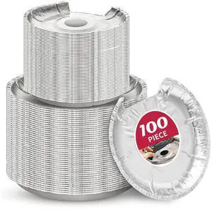 Round Electric Stove Burner Covers - Thicker Aluminum Foil Burner Liners - Disposable Stove Top Protector, 100 Pack (50 * 6 Inch and 50 * 8 Inch) Round Electric Stove Burner Covers - Thicker Aluminum Foil Burner Liners - Disposable Stove Top Protector, 100 Pack (50 * 6 Inch and 50 * 8 Inch)