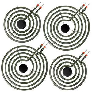 4 Pack MP22YA Electric Range Burner Element Unit Set - 2 pcs MP15YA 6" and 2 pcs MP21YA 8" Replacement for Hardwick & Kenmore & Maytag & Norge & Whirlpool Electric Range Stove 4 Pack MP22YA Electric Range Burner Element Unit Set - 2 pcs MP15YA 6" and 2 pcs MP21YA 8" Replacement for Hardwick & Kenmore & Maytag & Norge & Whirlpool Electric Range Stove