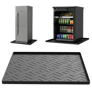 Mini Fridge Silicone Mat 19.7"x19.7"x0.47" - Non-Slip, Spill-Proof, Drip Prevention | Ideal for Refrigerators, Washing Machines, Dryers, Wine Coolers, and Dishwashers Mini Fridge Silicone Mat 19.7"x19.7"x0.47" - Non-Slip, Spill-Proof, Drip Prevention | Ideal for Refrigerators, Washing Machines, Dryers, Wine Coolers, and Dishwashers