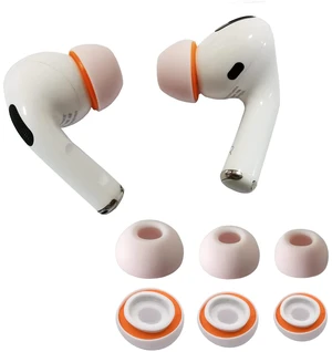 Upgraded Memory Foam&Silicone Hybrid Ear Tips for AirPods Pro 1st & 2nd Gen,Ultra-Comfort,Anti-Slip Eartips,Perfect Noise Reduction,Fit in The Charging Case,3 Pairs (Orange, Assorted S/M/L) Upgraded Memory Foam&Silicone Hybrid Ear Tips for AirPods Pro 1st & 2nd Gen,Ultra-Comfort,Anti-Slip Eartips,Perfect Noise Reduction,Fit in The Charging Case,3 Pairs (Orange, Assorted S/M/L)