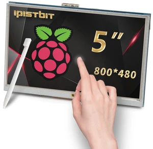 5 Inch Raspberry Pi Screen, Touchscreen Monitor 800x480 HDMI LCD Screen for Raspberry Pi 400/4/3/2/Zero/B/B+, Windows 11/10/8/7 5 Inch Raspberry Pi Screen, Touchscreen Monitor 800x480 HDMI LCD Screen for Raspberry Pi 400/4/3/2/Zero/B/B+, Windows 11/10/8/7