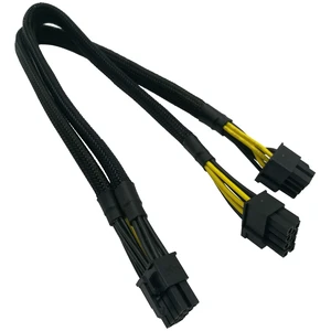 GPU Power Cable for Dell PowerEdge R720 720XD R730, CPU 8 Pin Male to Dual 8 Pin(6+2) Male PCIe Power Adapter for NVIDIA Tesla GPU J30DG 15-inch(38cm) GPU Power Cable for Dell PowerEdge R720 720XD R730, CPU 8 Pin Male to Dual 8 Pin(6+2) Male PCIe Power Adapter for NVIDIA Tesla GPU J30DG 15-inch(38cm)