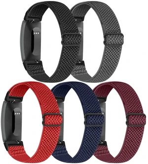 Elastic Watch Band Compatible with Fitbit Inspire /3/2/HR/Ace 2/3, Soft Nylon Sport Wristband Replacement Straps For Women & Men Elastic Watch Band Compatible with Fitbit Inspire /3/2/HR/Ace 2/3, Soft Nylon Sport Wristband Replacement Straps For Women & Men