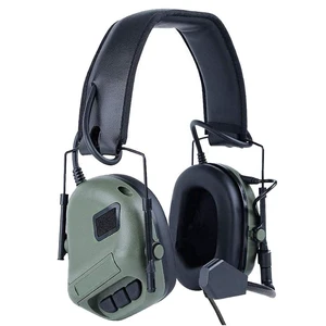 Tactical Headset Wargame Hunting Headphone for Military Walkie Talkie Without Noise Cancellation Function Tactical Headset Wargame Hunting Headphone for Military Walkie Talkie Without Noise Cancellation Function