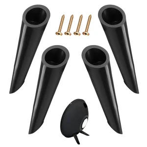 2 Pairs Legs for Harman Kardon Onyx Studio 1 and 2 Speakers Black Stand Set with Screws, Non-slip, Provide a Stable & Secure Base, Make the Speakers Look Neat Outside, Easy DIY Install 2 Pairs Legs for Harman Kardon Onyx Studio 1 and 2 Speakers Black Stand Set with Screws, Non-slip, Provide a Stable & Secure Base, Make the Speakers Look Neat Outside, Easy DIY Install