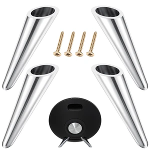2 Pair Legs for Harman Kardon Onyx Studio 1 and 2 Speakers Silver Stand Set with Screws, Non-slip, Provide a Stable & Secure Base, Make the Speakers Look Neat Outside, Easy DIY Install 2 Pair Legs for Harman Kardon Onyx Studio 1 and 2 Speakers Silver Stand Set with Screws, Non-slip, Provide a Stable & Secure Base, Make the Speakers Look Neat Outside, Easy DIY Install
