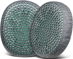 Earpads Replacement for Skullcandy Riff, Riff2 Wired/Wireless On-Ear Headphones, Ear Pads Cushions with Softer Leather, Noise Isolation Foam (Grey) Earpads Replacement for Skullcandy Riff, Riff2 Wired/Wireless On-Ear Headphones, Ear Pads Cushions with Softer Leather, Noise Isolation Foam (Grey)