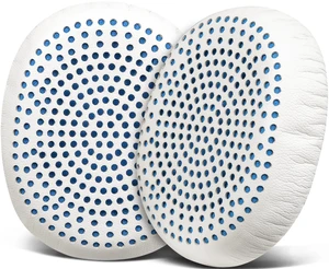 Earpads Replacement for Skullcandy Riff, Riff2 Wired/Wireless On-Ear Headphones, Ear Pads Cushions with Softer Leather, Noise Isolation Foam (White) Earpads Replacement for Skullcandy Riff, Riff2 Wired/Wireless On-Ear Headphones, Ear Pads Cushions with Softer Leather, Noise Isolation Foam (White)