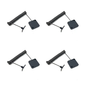 7ft Retractable Cable with Double Sided Adhesive for Gaming Controller, Tablets, Mobile Phones Other Hardware Showroom and Controller, TV, DVD Remote Control Tether (4Pack) 7ft Retractable Cable with Double Sided Adhesive for Gaming Controller, Tablets, Mobile Phones Other Hardware Showroom and Controller, TV, DVD Remote Control Tether (4Pack)