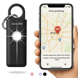 Personal Alarms for Women Loudest Safety Keychain Self Defense Personal Alarm Siren with SOS & Emergency Call Keychain Alarm for Women Gifts for Teenage Girls Protection for Girls (Black) Personal Alarms for Women Loudest Safety Keychain Self Defense Personal Alarm Siren with SOS & Emergency Call Keychain Alarm for Women Gifts for Teenage Girls Protection for Girls (Black)