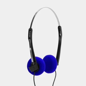 Retro Foam On-Ear Headphones On-Ear Wired Headphones with Foam Earpads 3.5mm Jack for Cassette Players, Walkmans, Boomboxes & More Vintage-Style (Blue) Retro Foam On-Ear Headphones On-Ear Wired Headphones with Foam Earpads 3.5mm Jack for Cassette Players, Walkmans, Boomboxes & More Vintage-Style (Blue)