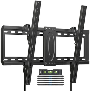 Tilt TV Wall Mount Bracket for Most 37-82 inch TV, Universal Mount with Max 600x400mm VESA and 132lbs Loading Capacity, Fits Studs 24" Apart, Low Profile with Magnetic Bubble Level (MT5082) Tilt TV Wall Mount Bracket for Most 37-82 inch TV, Universal Mount with Max 600x400mm VESA and 132lbs Loading Capacity, Fits Studs 24" Apart, Low Profile with Magnetic Bubble Level (MT5082)