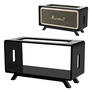 Acrylic Desktop Stand Holder Compatible with Marshall Emberton/Emberton II/Emberton III Speaker, Table Holder Display Shelf Speaker Desktop Stand Shelf (Black) Acrylic Desktop Stand Holder Compatible with Marshall Emberton/Emberton II/Emberton III Speaker, Table Holder Display Shelf Speaker Desktop Stand Shelf (Black)
