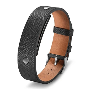 Band for Google Fitbit Air Genuine Leather Strap Wristband Men Women (No Tracker) Band for Google Fitbit Air Genuine Leather Strap Wristband Men Women (No Tracker)