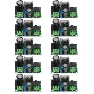 10pcs AC/DC to DC Step Down Buck Converter Voltage Regulator Power Supply Board 2A LM2596HV Converter Module 10pcs AC/DC to DC Step Down Buck Converter Voltage Regulator Power Supply Board 2A LM2596HV Converter Module