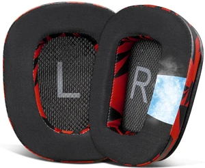 Cooling Gel Ear Pads Cushions Replacement for Logitech G35 G930 G933 G935 G633 G635 G533 G430 G431 G432 G433 Gaming Headset, Earpads for G332 G230 G231 G233 Headphones - Red Storm Cooling Gel Ear Pads Cushions Replacement for Logitech G35 G930 G933 G935 G633 G635 G533 G430 G431 G432 G433 Gaming Headset, Earpads for G332 G230 G231 G233 Headphones - Red Storm
