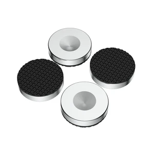 HiFi Speaker Stand Feet Pads, 25x10mm, Stainless Steel Speaker Isolation Feet for DVD/Amplifier/Turntables/Subwoofer HiFi Speaker Stand Feet Pads, 25x10mm, Stainless Steel Speaker Isolation Feet for DVD/Amplifier/Turntables/Subwoofer
