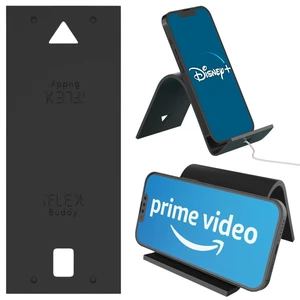 Buddy Cell Phone and Tablet Stand Companion - Ideal for Air Travel, Work, and Home Use - Flexible Holder for All Mobile Devices - The Ultimate iPhone Cell Phone Stand Solution Buddy Cell Phone and Tablet Stand Companion - Ideal for Air Travel, Work, and Home Use - Flexible Holder for All Mobile Devices - The Ultimate iPhone Cell Phone Stand Solution