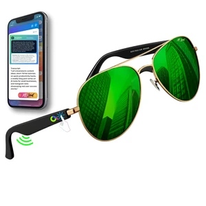 Rare-Edition G-Revo Coating Lens AI Smart Bluetooth Glasses for Men Women Easy Pair with ChatGPT-Claude, 99% Accuracy, Speakers Siri Android Touch Voice Assistant, 120H Aviator (Emerald Royale Green) Rare-Edition G-Revo Coating Lens AI Smart Bluetooth Glasses for Men Women Easy Pair with ChatGPT-Claude, 99% Accuracy, Speakers Siri Android Touch Voice Assistant, 120H Aviator (Emerald Royale Green)