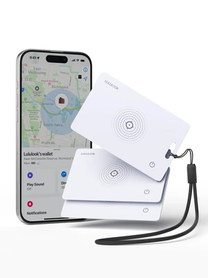 3-Pack 2026 Air Card Tag Tracker Wallet Tracker Card (iOS Only), White 0.07in Ultra Slim, Wireless Rechargeable, IP68 Waterproof, GPS Smartcard Tracker for Wallet Passport for Luggage Tags 3-Pack 2026 Air Card Tag Tracker Wallet Tracker Card (iOS Only), White 0.07in Ultra Slim, Wireless Rechargeable, IP68 Waterproof, GPS Smartcard Tracker for Wallet Passport for Luggage Tags