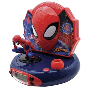 Spider-Man Projector Radio Clock, RP500SP Night light, Ceiling projection, Sound effects, Blue/Red Spider-Man Projector Radio Clock, RP500SP Night light, Ceiling projection, Sound effects, Blue/Red