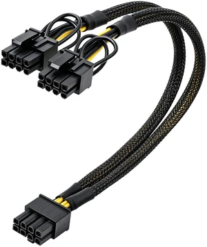 GPU Power Cable for Dell T3600 T3610 T5600 T5610 T5610 T7600 T7610 5810 T5810 T7810, 8 Pin PCIe to Dual 8 Pin(6+2) Male PCIe Power Adapter 13-inch(34cm) GPU Power Cable for Dell T3600 T3610 T5600 T5610 T5610 T7600 T7610 5810 T5810 T7810, 8 Pin PCIe to Dual 8 Pin(6+2) Male PCIe Power Adapter 13-inch(34cm)