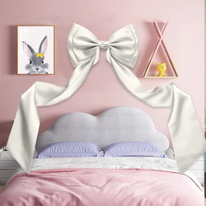 Giant Bow Decor, 83x20 Inches White Big Bow for Backdrop with Back Ribbon Satin Fabric, Double Sturdy Bow Shape, Strap Design, for Birthday Party Room Wedding Baby Shower Decorations Giant Bow Decor, 83x20 Inches White Big Bow for Backdrop with Back Ribbon Satin Fabric, Double Sturdy Bow Shape, Strap Design, for Birthday Party Room Wedding Baby Shower Decorations