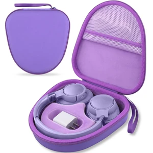 Headphones Case for Bose New QuietComfort Ultra 2nd Gen/QC45,Purple Portable Travel Design, Molded Interior, Smooth Zipper, Built-In Carry Handle, Fits Backpacks, Suitcases And Daily Bags Headphones Case for Bose New QuietComfort Ultra 2nd Gen/QC45,Purple Portable Travel Design, Molded Interior, Smooth Zipper, Built-In Carry Handle, Fits Backpacks, Suitcases And Daily Bags