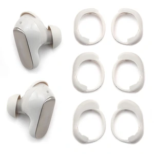 Replacement Ear Tips for Bose QuietComfort Ultra 1&2 Wingtips Anti-Slip Silicone Ear Wings Covers Eartip Accessories, 3 Pairs of Stability Bands (White, Assorted S/M/L) Replacement Ear Tips for Bose QuietComfort Ultra 1&2 Wingtips Anti-Slip Silicone Ear Wings Covers Eartip Accessories, 3 Pairs of Stability Bands (White, Assorted S/M/L)