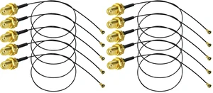 5pcs 12inch(30cm) SMA Female to U.fl/IPX Extension Cable SMA Female Jack Bulkhead to IPX MHF4 Pigtail WiFi Antenna Extension 0.81mm IPX Pigtail Coaxial Cable (Pack of 2) 5pcs 12inch(30cm) SMA Female to U.fl/IPX Extension Cable SMA Female Jack Bulkhead to IPX MHF4 Pigtail WiFi Antenna Extension 0.81mm IPX Pigtail Coaxial Cable (Pack of 2)