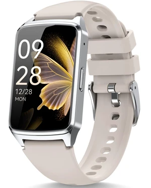 Fitness Smart Watch for Women Men, Step Counter for iOS iPhone Android with Sleep Calorie Monitor, Daily Activity Workout Tracker, IP68 Waterproof, 110+Sport Modes Smartwatch (Starlight) Fitness Smart Watch for Women Men, Step Counter for iOS iPhone Android with Sleep Calorie Monitor, Daily Activity Workout Tracker, IP68 Waterproof, 110+Sport Modes Smartwatch (Starlight)