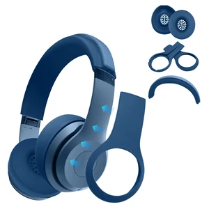3 in 1 Solo 4 Silicone Case Cover Set for Beats Solo 4 Headphone Anti-Scratch Ear Pad Cover/Shell Cover/Headband Cover,Solo4 Soft Silicone Protector,Washable Accessories(Blue) 3 in 1 Solo 4 Silicone Case Cover Set for Beats Solo 4 Headphone Anti-Scratch Ear Pad Cover/Shell Cover/Headband Cover,Solo4 Soft Silicone Protector,Washable Accessories(Blue)