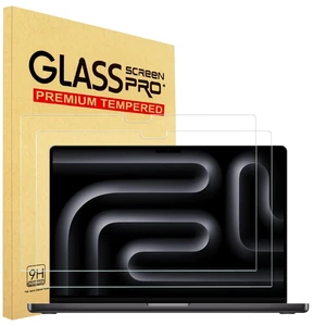 2 Pack Tempered Glass Screen Protector for MacBook Pro 16 Inch 2026-2021 M5 M4 M3 M2 M1 Pro or Max Chip (Model: A3428 A3429 A3403 A3186 A2991 A2780 A2485)Laptop,9H Hardness, Anti-Scratch 2 Pack Tempered Glass Screen Protector for MacBook Pro 16 Inch 2026-2021 M5 M4 M3 M2 M1 Pro or Max Chip (Model: A3428 A3429 A3403 A3186 A2991 A2780 A2485)Laptop,9H Hardness, Anti-Scratch