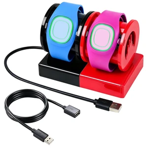 Modular Charging Stand for MagicBand+, Expandable 2-4 Slot Dock Includes 4-Port USB Hub and 3.3ft Extension Cable. Theme Park Vacation and Cruise Essentials with Hidden Cable Management Modular Charging Stand for MagicBand+, Expandable 2-4 Slot Dock Includes 4-Port USB Hub and 3.3ft Extension Cable. Theme Park Vacation and Cruise Essentials with Hidden Cable Management