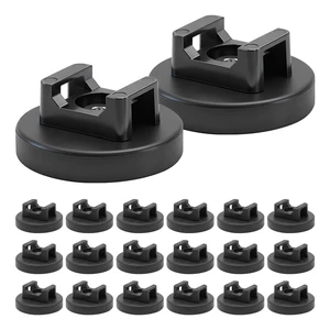 Magnetic Cable Zip Tie Base, 36mm, 20Pcs Heavy Duty 18lbs Vertical Tension, Multipurpose Wire Clips Management Holder, For Electrical Cable Wire Organization Magnetic Cable Zip Tie Base, 36mm, 20Pcs Heavy Duty 18lbs Vertical Tension, Multipurpose Wire Clips Management Holder, For Electrical Cable Wire Organization