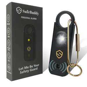 Personal Alarm for Women, Men, Kids, Elderly, Self Defense - Designed by Women 140DB Extra Speakers Alarm with Strobe Light, Rechargeable, Safety Alarms and Premium Keychain (Carbon Black) Personal Alarm for Women, Men, Kids, Elderly, Self Defense - Designed by Women 140DB Extra Speakers Alarm with Strobe Light, Rechargeable, Safety Alarms and Premium Keychain (Carbon Black)