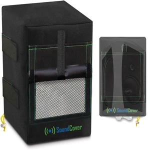 Two Black Waterproof 600D Outdoor Speaker Covers for C-Bracket Mounted Speakers Fits Klipsch AW-650, Polk Atrium 8 SDI, Definitive Technology AW 6500 (Max Dimensions: H 15" x W 9.45" x D 11") Two Black Waterproof 600D Outdoor Speaker Covers for C-Bracket Mounted Speakers Fits Klipsch AW-650, Polk Atrium 8 SDI, Definitive Technology AW 6500 (Max Dimensions: H 15" x W 9.45" x D 11")