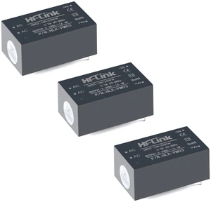 Mini Step-Down Power Supply Module, Intelligent Home Switching Power Module AC-DC Isolated Power Module 220v to 3.3v, HLK-PM03 DC Power Module AC DC Converter 220V to 3.3V3PCS Mini Step-Down Power Supply Module, Intelligent Home Switching Power Module AC-DC Isolated Power Module 220v to 3.3v, HLK-PM03 DC Power Module AC DC Converter 220V to 3.3V3PCS