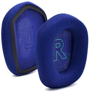 Mesh Fabric Earpads for Logitech G733 G535 G335 Headphone-Blue Ear Pads with Durable Mesh Fabric for Logitech G733 Lightspeed Wireless Gaming Headset, Comfort Noise Isolation Foam Mesh Fabric Earpads for Logitech G733 G535 G335 Headphone-Blue Ear Pads with Durable Mesh Fabric for Logitech G733 Lightspeed Wireless Gaming Headset, Comfort Noise Isolation Foam