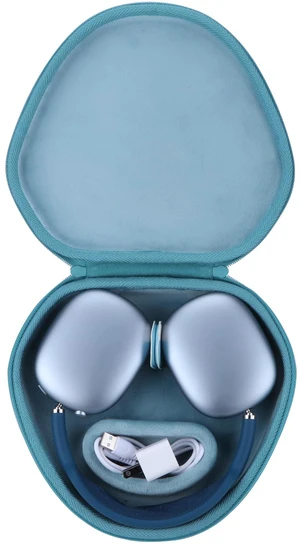 Storage Case Compatible with Apple AirPods Max Over-Ear Headphones Lightweight Carry, Secure Storage, Convenient Zipper, Soft Interior,Light Blue Case Storage Case Compatible with Apple AirPods Max Over-Ear Headphones Lightweight Carry, Secure Storage, Convenient Zipper, Soft Interior,Light Blue Case