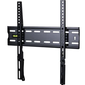 Ultra Slim TV Wall Mount for 27"-55" LCD LED Plasma TV, 110 lbs Weight Capacity, 1" Low Profile, VESA 100x100-400x400, Black, Fixed, Wall Mount Ultra Slim TV Wall Mount for 27"-55" LCD LED Plasma TV, 110 lbs Weight Capacity, 1" Low Profile, VESA 100x100-400x400, Black, Fixed, Wall Mount