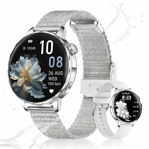 Smart Watch for Women, 1.27 Inch HD Touchscreen, Bluetooth Calling, Heart Rate & Sleep Tracking, 100+ Sports Modes, IP68 Waterproof Fitness Tracker for Android & iPhone Smart Watch for Women, 1.27 Inch HD Touchscreen, Bluetooth Calling, Heart Rate & Sleep Tracking, 100+ Sports Modes, IP68 Waterproof Fitness Tracker for Android & iPhone