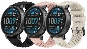 22mm Sports Strap Compatible with Amazfit Active Max Band/Bip 6/Bip 5/Bip Max/Balance 2/GTR 4/3 Pro/3/2/GTR 47mm/Cheetah, 3 Pack Silicone Breathable Wristband for Men Women 22mm Sports Strap Compatible with Amazfit Active Max Band/Bip 6/Bip 5/Bip Max/Balance 2/GTR 4/3 Pro/3/2/GTR 47mm/Cheetah, 3 Pack Silicone Breathable Wristband for Men Women