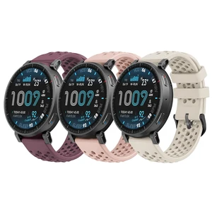 22mm Sports Strap Compatible with Amazfit Active Max Band/Bip 6/Bip 5/Bip Max/Balance 2/GTR 4/3 Pro/3/2/GTR 47mm/Cheetah, 3 Pack Silicone Breathable Wristband for Men Women 22mm Sports Strap Compatible with Amazfit Active Max Band/Bip 6/Bip 5/Bip Max/Balance 2/GTR 4/3 Pro/3/2/GTR 47mm/Cheetah, 3 Pack Silicone Breathable Wristband for Men Women